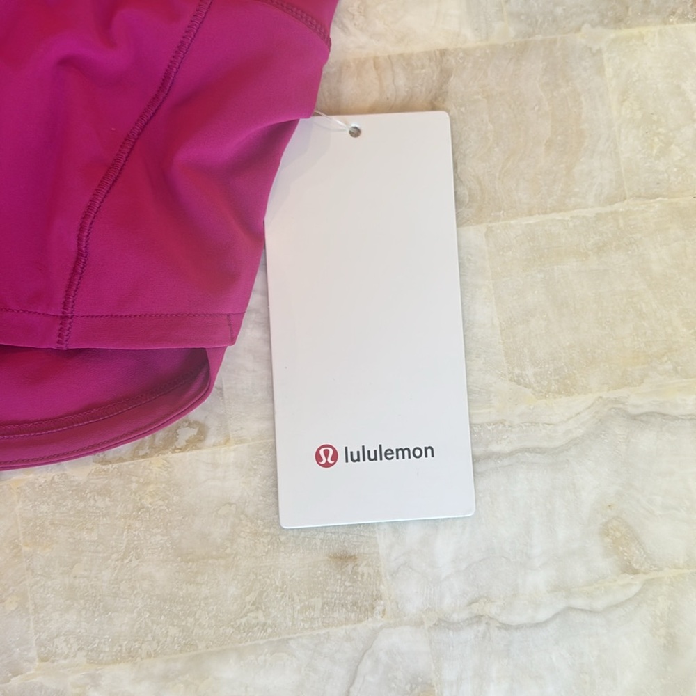 Lululemon Size 2 speed ups- Ripened Raspberry - Picture 3 of 4